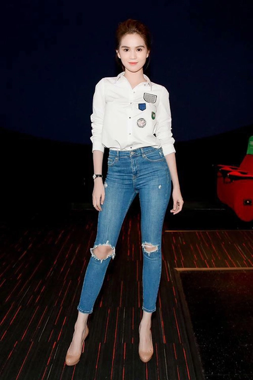 Tuần qua cuộc chiến đồ jeans bất phân thắng bại của sao việt - 3