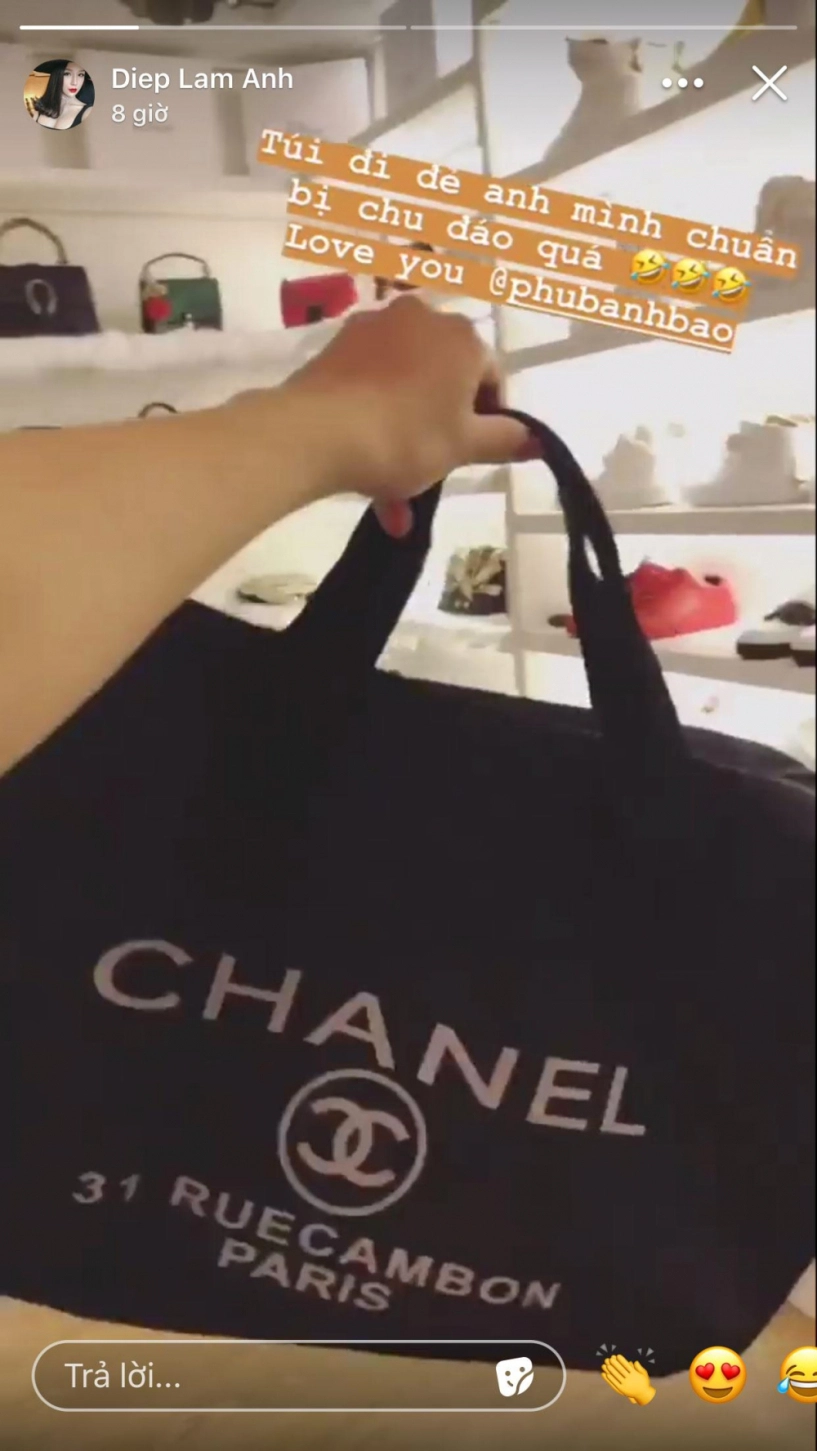 Túi đi đẻ cũng chọn túi của chanel diệp lâm anh chính là bà bầu sành điệu nhất vbiz - 2