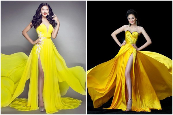 Váy áo nguyễn thị loan tại miss world bị tố đạo ý tưởng - 2