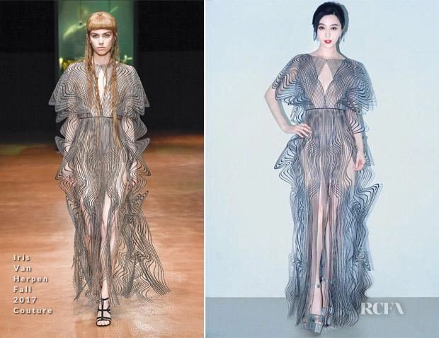 Váy xuyên thấu chưa hết hot phạm băng băng lại tiếp tục được khen - 2