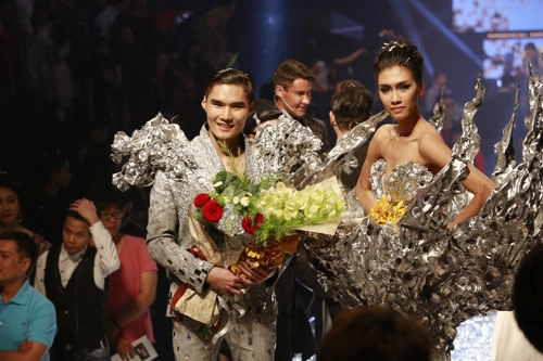 Vntm 2014 nguyễn oanh và quang hùng là 2 quán quân mới - 1