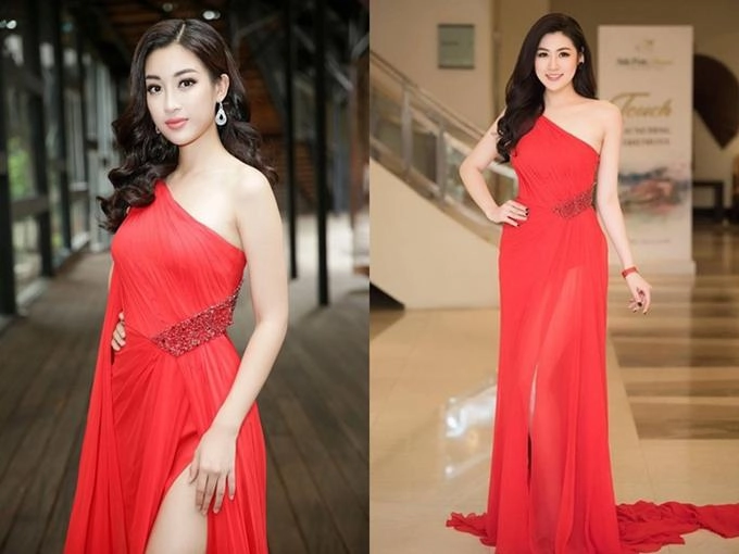 Vượt mặt phạm hương đỗ mỹ linh trở thành nàng hậu đụng hàng nhiều nhất vbiz - 8