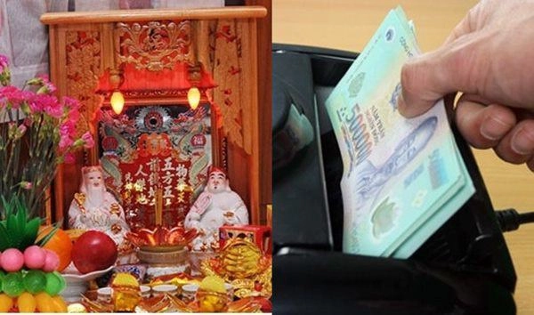 Bạn có bao giờ thắc mắc vì sao bàn thờ thần tài luôn phải đặt dưới đất - 3