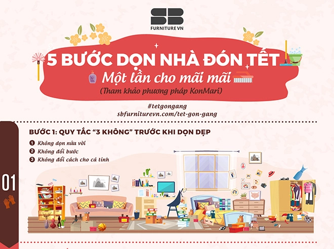 Bí quyết dọn nhà một lần cho mãi mãi theo phương pháp konmari - 1