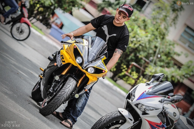 Cặp đôi supersport danh giá của biker trẻ tự tin tạo dáng tại sài gòn - 18