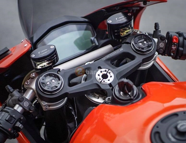 Ducati 959 panigale chất lừ trong bản độ hàng hiệu từ g-force - 4