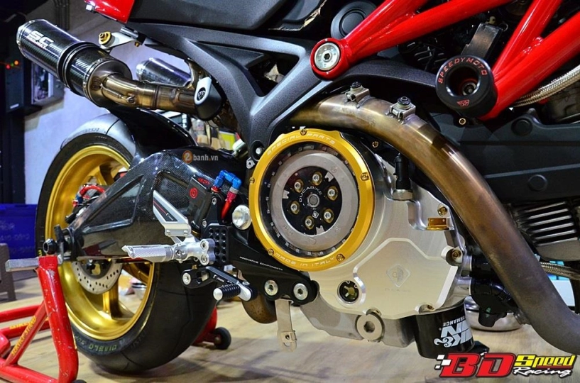 Ducati monster 795 đầy ấn tượng với bản độ còn dang dở - 4