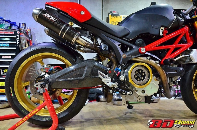 Ducati monster 795 đầy ấn tượng với bản độ còn dang dở - 7