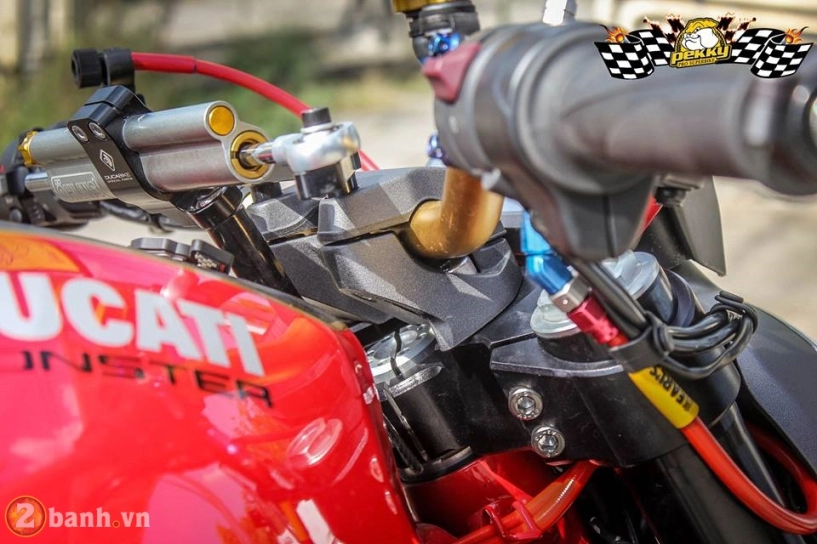 Ducati monster 821 siêu chất trong bản độ đầy độ hiệu - 2