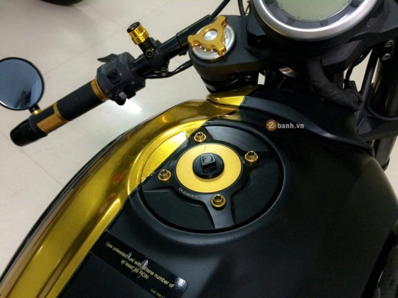 Ducati scrambler độ cafe racer đầy ấn tượng - 6