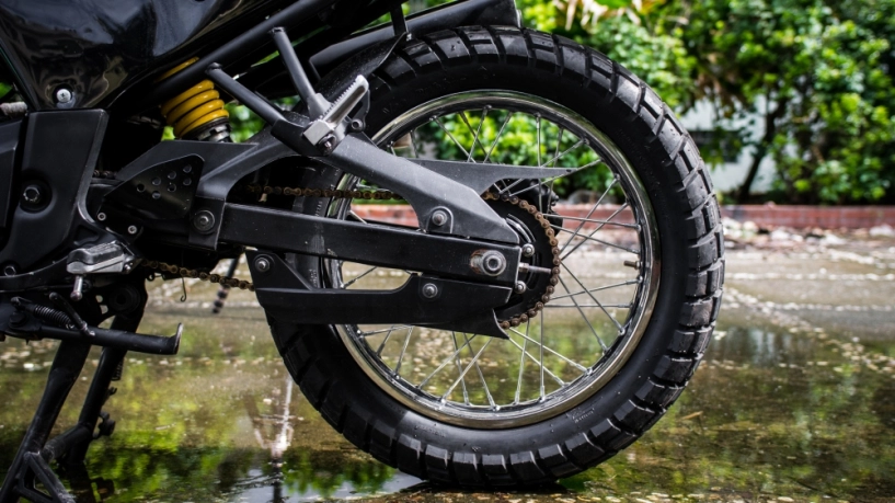 Fz150 lột xác scrambler bụi bặm - 13