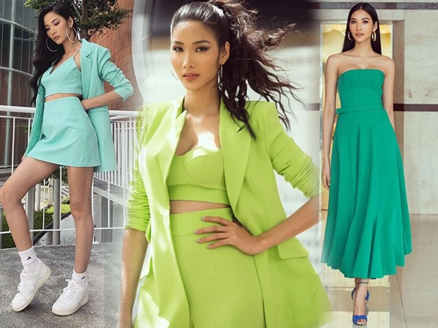 Hoa hậu phương khánh diện váy hở ngực xẻ đùi chấm thi miss earth malaysia 2019 - 12