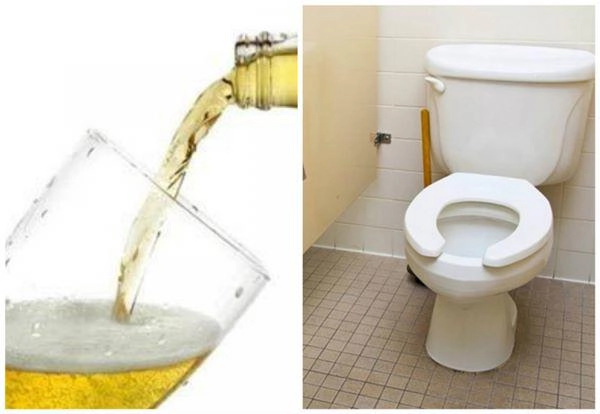Mang bia đổ vào nhà vệ sinh tưởng phí của trời ai ngờ phát hiện tuyệt chiêu bất ngờ - 4