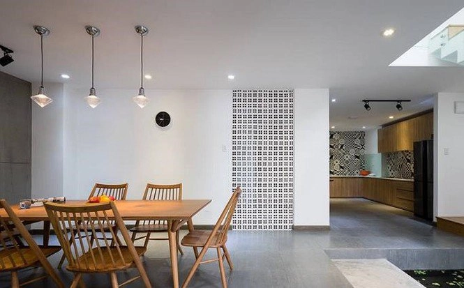 Mê mẩn nhà phố 2 tầng có giếng trời đẹp hút mắt - 9