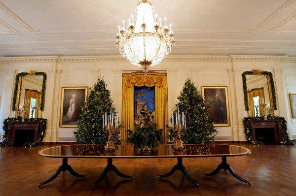 Nhà trắng lộng lẫy dịp noel dưới bàn tay trang trí của phu nhân melania trump - 7