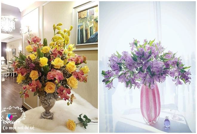 Nữ kế toán trưởng cắm hoa đẹp vạn người mê ngày nào cũng tràn ngập hoa trong nhà - 19