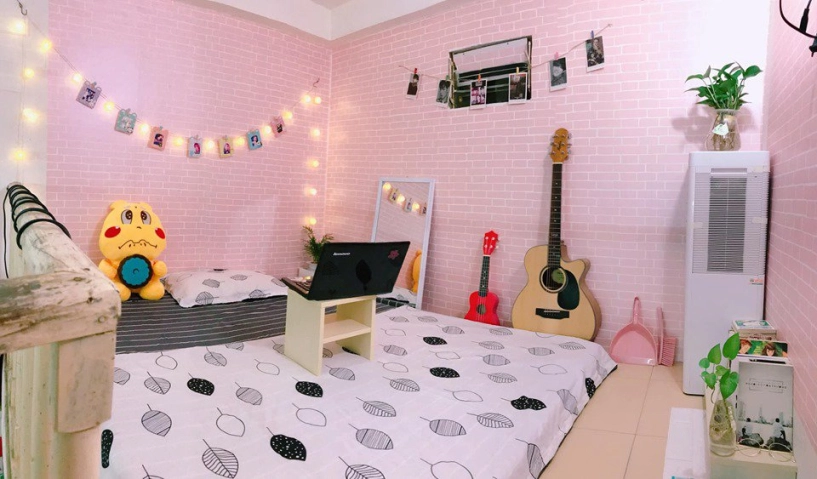 Thuê lại phòng trọ cũ rích 9x tuyên quang cải tạo đẹp mê ly nhìn đã muốn đến ở - 2