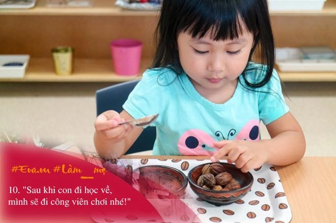 10 câu nói montessori giúp con ngày nào cũng muốn đi học - 10