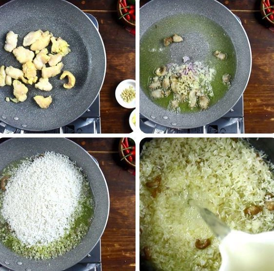 3 cách làm cơm gà thơm ngon đãi cả nhà - 6