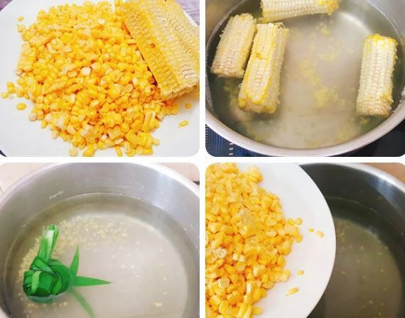 5 cách nấu chè ngô thơm ngon thanh mát mùa hè - 9