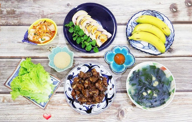 8x chia sẻ những mâm cơm 4 người 6 món hôm nào cũng linh đình như nhà có tiệc - 8
