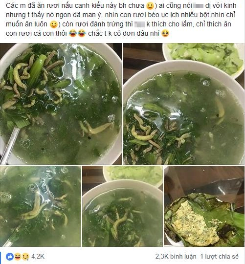 Bị chê kinh dị nhưng cô gái quyết nấu canh kiểu này dân mạng nhìn thấy tái cả mặt - 1