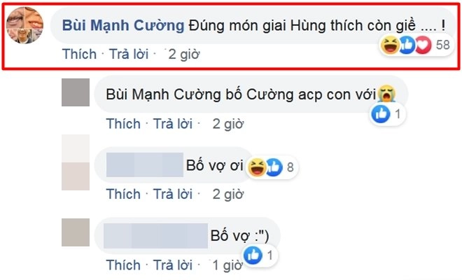 Bình luận dưới mâm cơm của con gái bố ruột bích phương còn nhắc tới chàng trai đặc biệt - 4