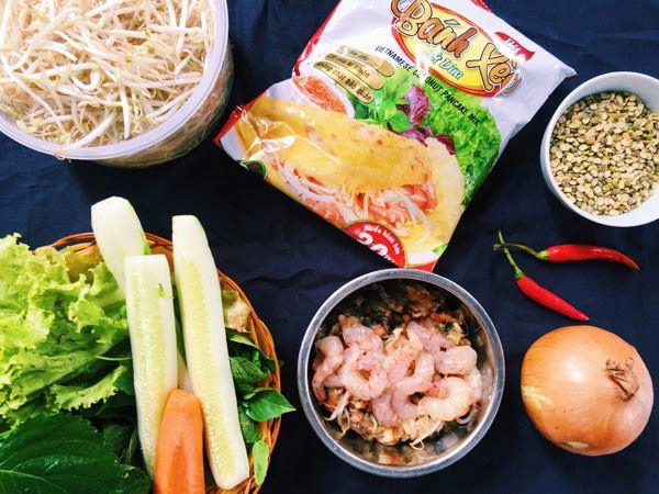 Cách làm bánh xèo đơn giản thơm ngon giòn lâu chuẩn vị - 1