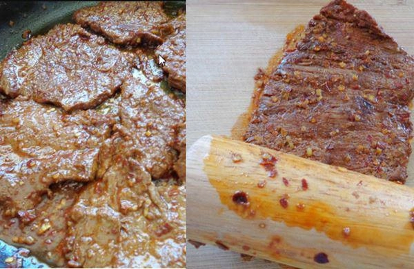 Cách làm bò khô thơm ngon vị cay cay ăn cực sướng - 3