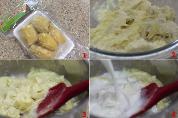 Cách làm chè thái sầu riêng ngon hấp dẫn giải nhiệt mùa hè - 3