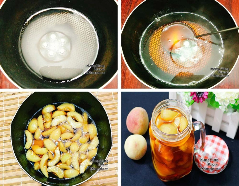 Cách làm trà đào tươi ngon chuẩn vị đơn giản tại nhà - 3