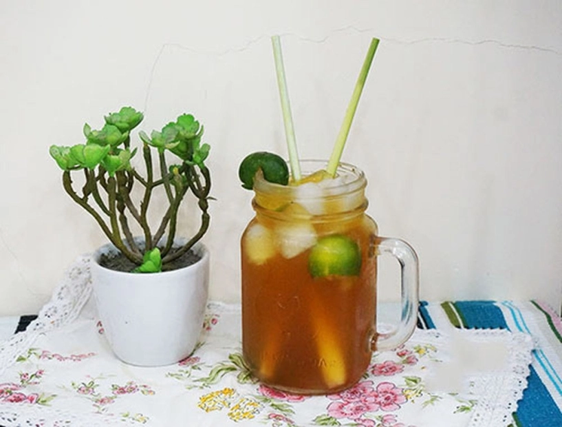 Cách làm trà đào tươi ngon chuẩn vị đơn giản tại nhà - 6
