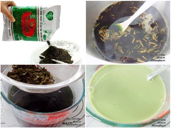 Cách làm trà sữa thái xanh thanh mát giải nhiệt mùa hè - 3