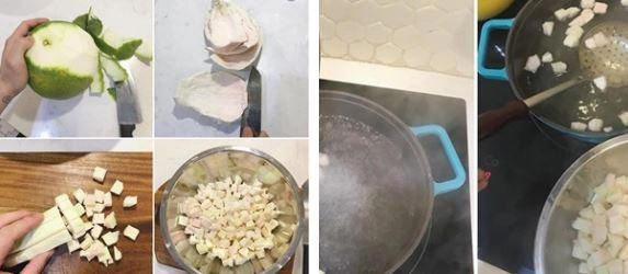 Cách nấu chè bưởi giòn ngon không bị đắng tại nhà - 3