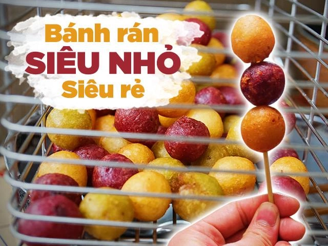 Cầm 7k ra phố ăn thỏa thích bánh rán mini vừa thơm vừa giòn nếm một lần nhớ mãi - 1