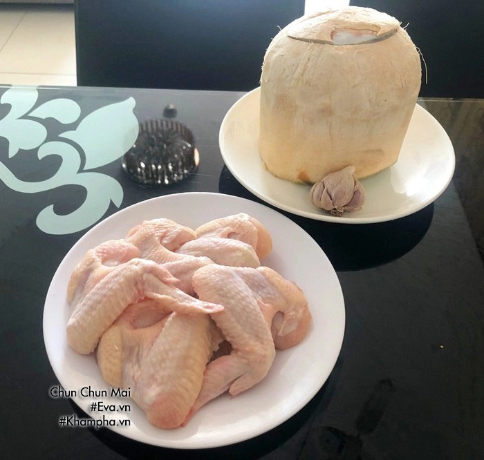Cánh gà om nước dừa thơm nức mũi không chỉ ông xã mà cả nhà cũng thích mê - 1