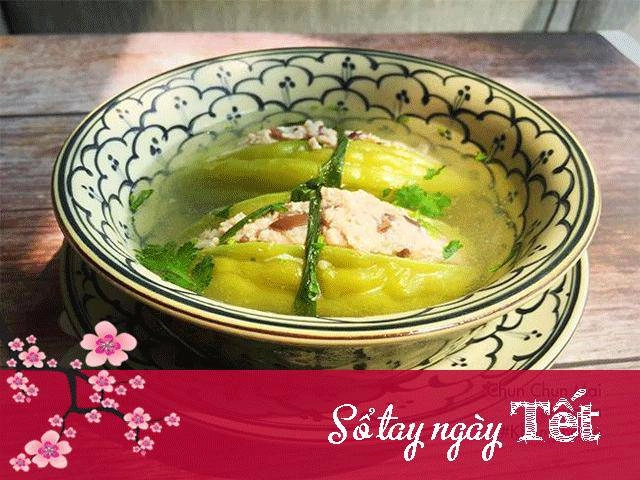 Canh khổ qua nhồi thịt ngon khó cưỡng với vị đắng nhẹ đặc trưng - 8