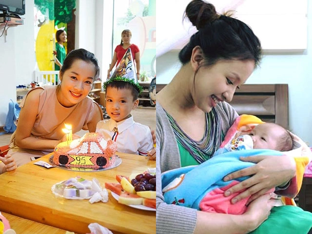 Cảnh làm mẹ viên mãn của vàng anh đời đầu minh hương trong khi hoàng thuỳ linh mãi ẩn mình - 19