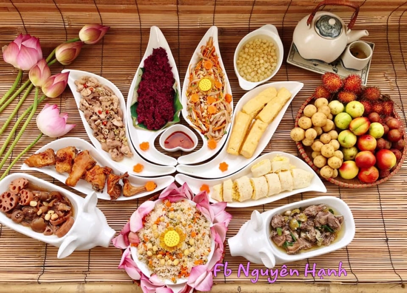 Chị em chia sẻ mâm cỗ cúng tết đoan ngọ giết sâu bọ ngập tràn mạng xã hội - 1