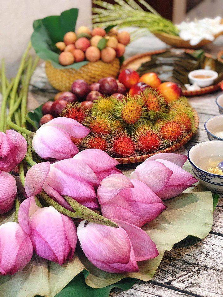 Chị em chia sẻ mâm cỗ cúng tết đoan ngọ giết sâu bọ ngập tràn mạng xã hội - 18