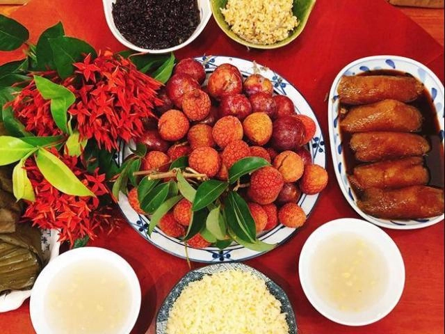 Chị em chia sẻ mâm cỗ cúng tết đoan ngọ giết sâu bọ ngập tràn mạng xã hội - 19