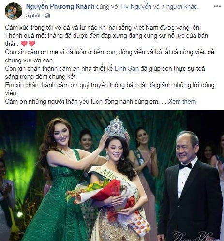 Chia sẻ đầu tiên của hoa hậu miss earth 2018 cảm xúc trong tôi vỡ oà khi hai tiếng việt nam vang lên - 2