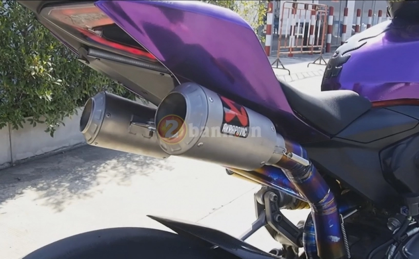 clip - ducati panigale 899 lên pô akrapovic full system titanium - 3