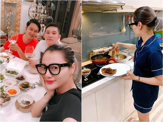 Có vợ đảm hết phần thiên hạ 3 ông bố nổi tiếng showbiz vẫn không ngại xắn tay vào bếp - 18