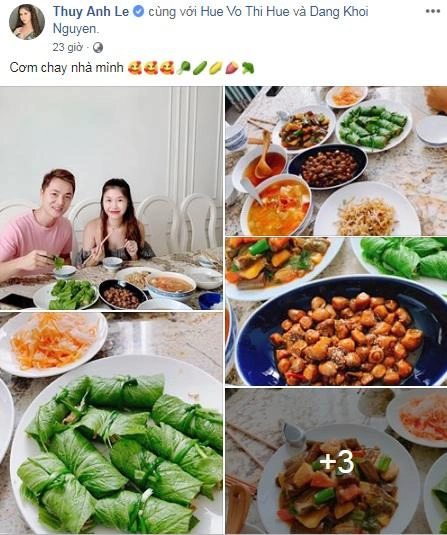 Có vợ nấu ngon thế này bảo sao đăng khôi cứ đi diễn xong lại chỉ biết tới cơm nhà - 1