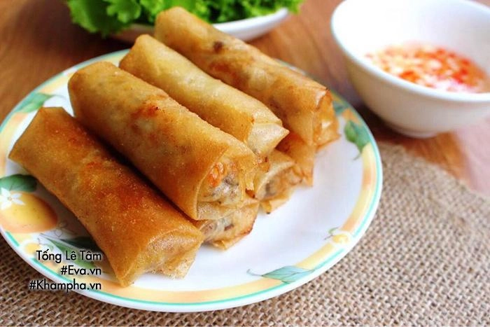 Cuối tuần làm nem rán nhân khoai môn vàng ươm giòn rụm đãi cả nhà - 3