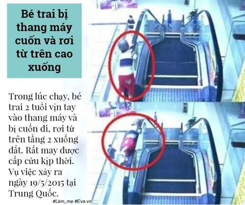 Đau lòng những vụ trẻ nhỏ bị kẹt thang cuốn nguy hiểm vì lỗi bất cẩn của người lớn - 4