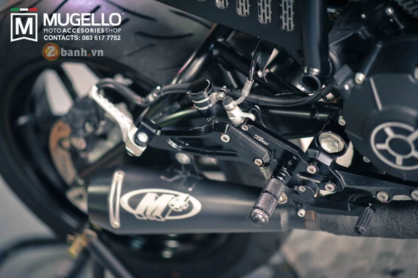 Ducati scrambler khoe thân với vẻ ngoài của một chiếc xế đua cafe racer - 11