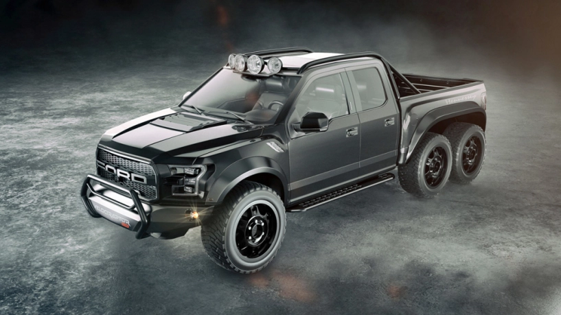 Ford f-150 raptor 2017 độ 6 bánh cực khủng giá từ 7 tỷ đồng - 3