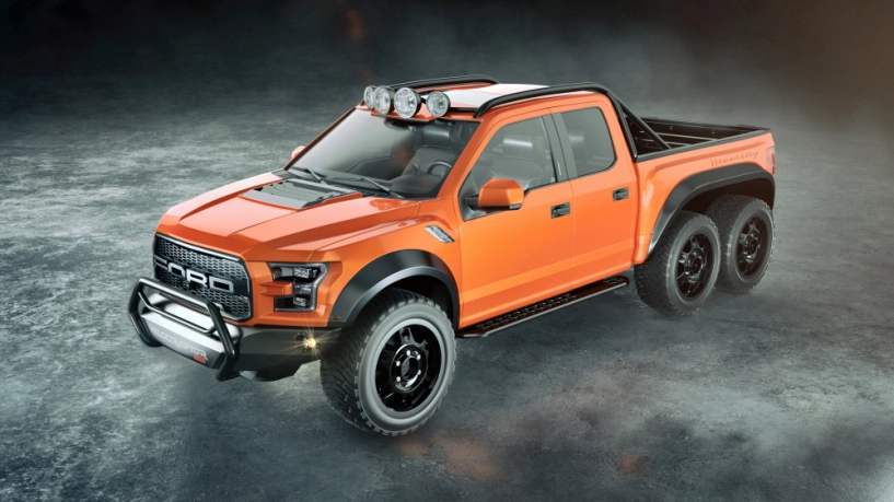 Ford f-150 raptor 2017 độ 6 bánh cực khủng giá từ 7 tỷ đồng - 5